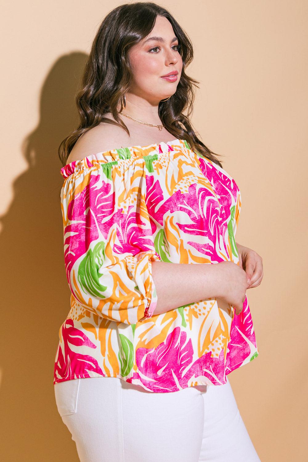 BREAKING HEARTS WOVEN TOP Flying Tomato