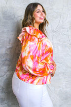FEELING SPICE WOVEN TOP Flying Tomato