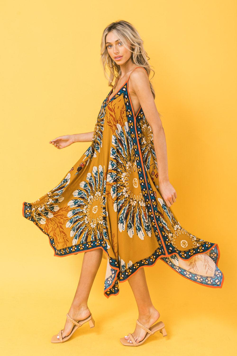 YOU FOUND MY HEART HANKY DRESS Flying Tomato