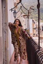 Sun Child Classic Silk Dress - One of a Kind - Val Sun Child