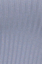 Short Sleeve Ribbed Top Bella Moda Latina
