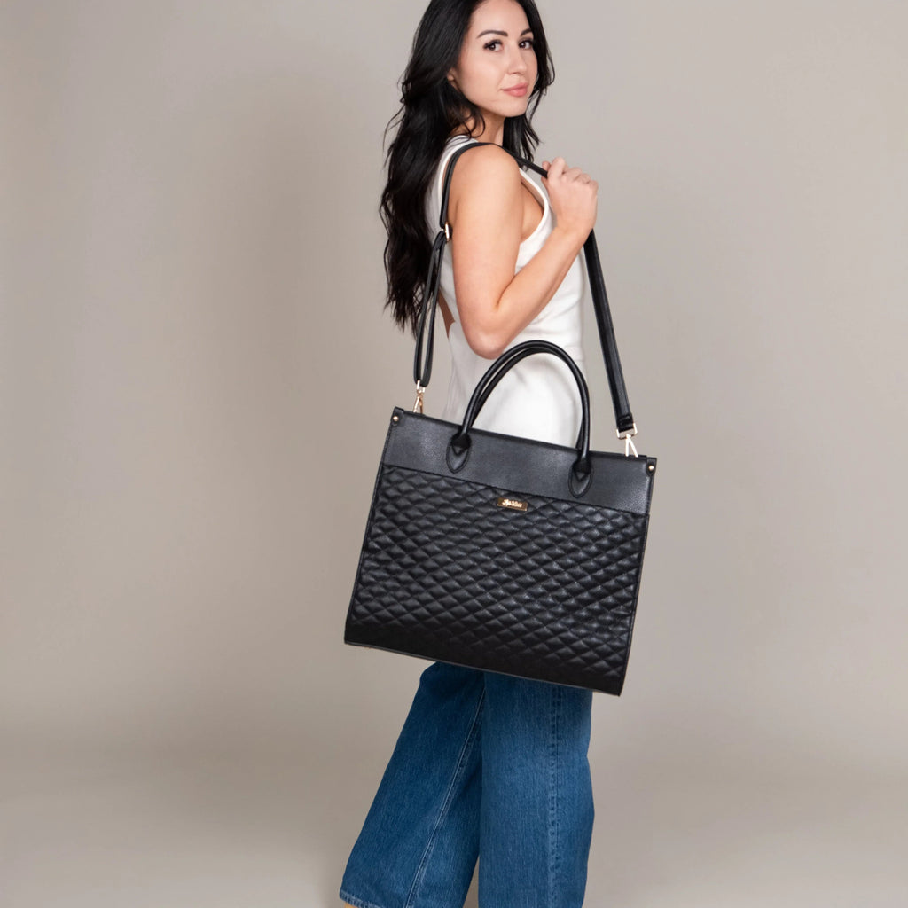 Classic Tote Bag | Ebony Black Luli Bebe