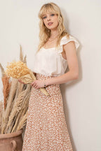 SWEETHEART NECKLINE TOP Bella Moda Latina