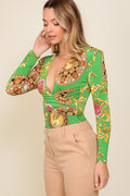 Venezia long sleeve bodysuit Bella Moda Latina
