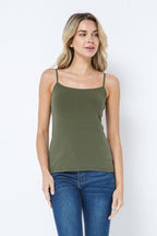 Spaghetti Strap Tank Top Bella Moda Latina