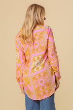 Chiffon Print Blouse Bella Moda Latina