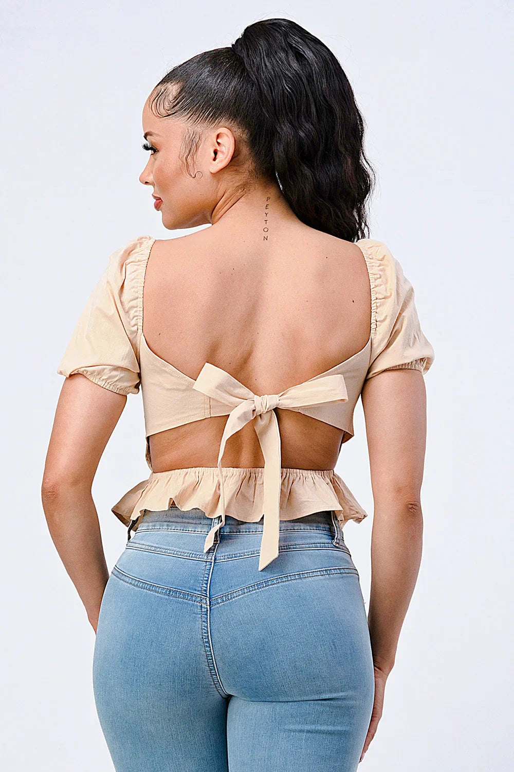 SWEETHEART PUFF TOP Bella Moda Latina