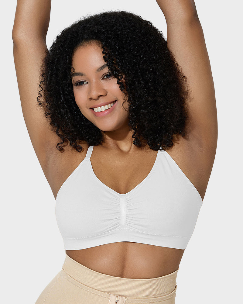 Women's Full Coverage Non-Padded Wireless Sculpt Bra SheCurve