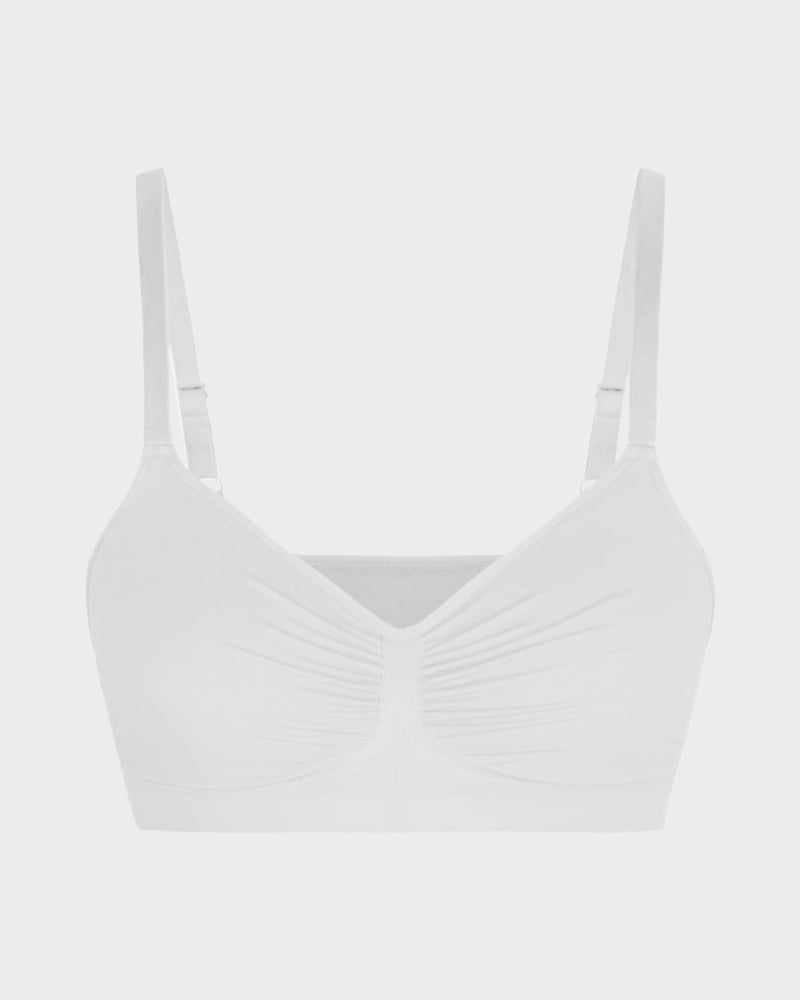 Women's Full Coverage Non-Padded Wireless Sculpt Bra SheCurve