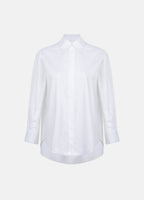 Seconda Oversized White Cotton Business Shirt ETNA