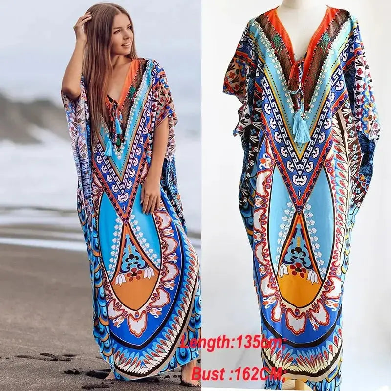 Gazelle Beach Dress Sarong - LUXLIFE BRANDS