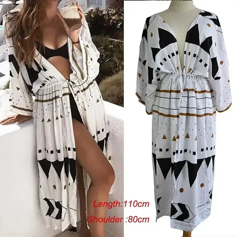 Gazelle Beach Dress Sarong - LUXLIFE BRANDS