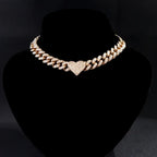 Iced Out Miami Link Choker Necklace