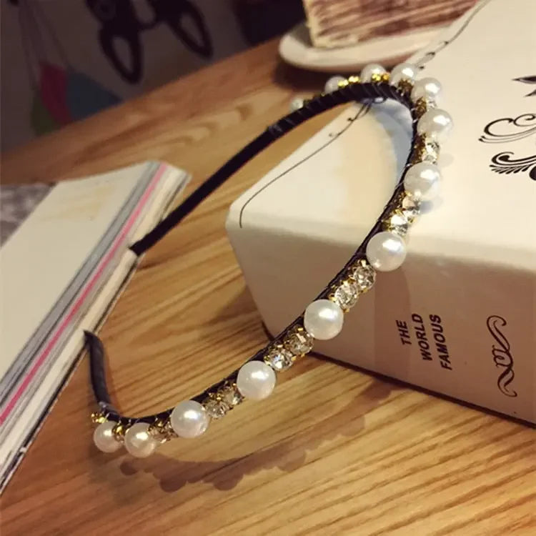 LUX Rhinestone Baroque Hairband