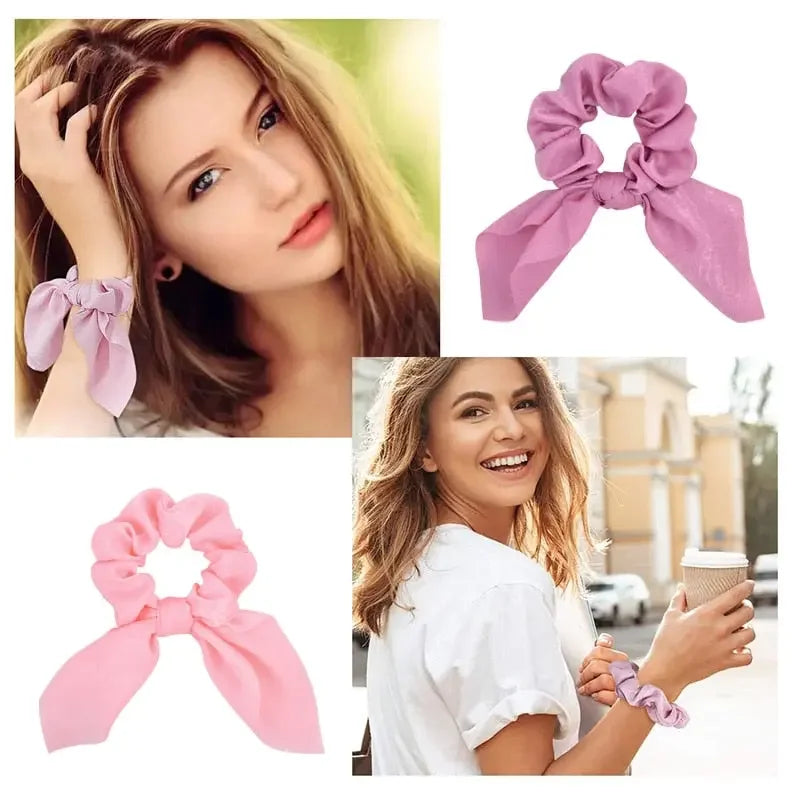 Chiffon Elastic Scrunchie