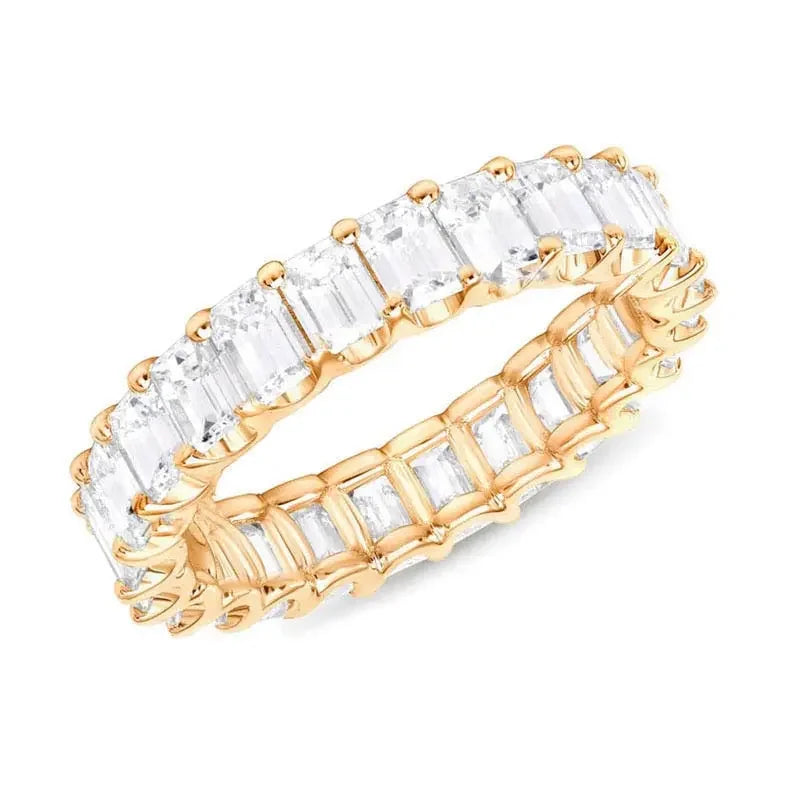 Dazzling Link Chain Ring