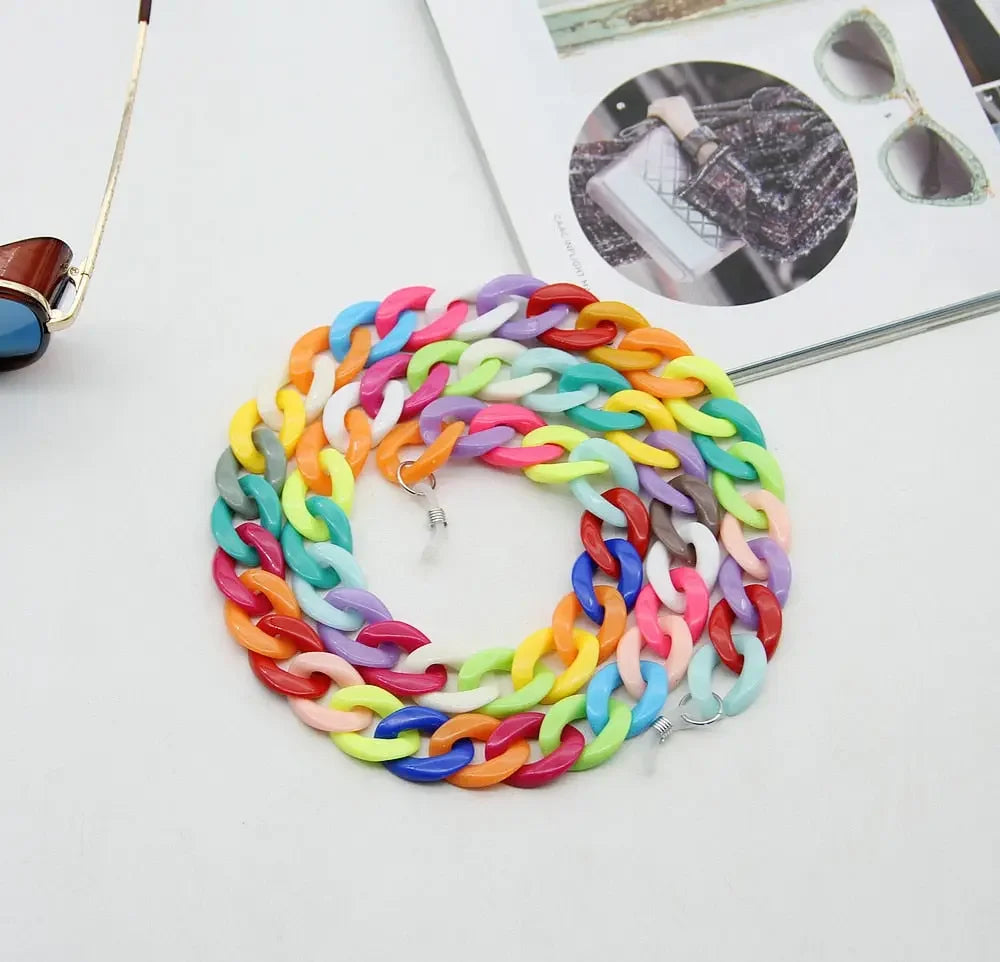 Fashion Acrylic Sunglass Chain