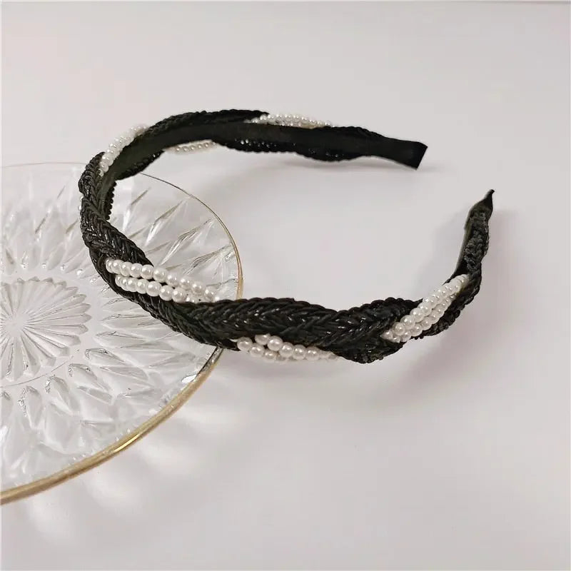 LUX Rhinestone Baroque Hairband