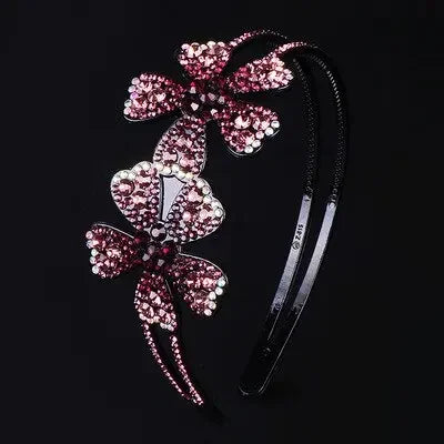 Wild Flower Pearl Rhinestone Headband