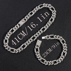 Iced Out Miami Link Choker Necklace