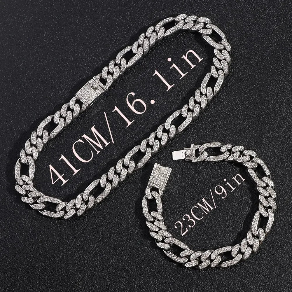 Iced Out Miami Link Choker Necklace