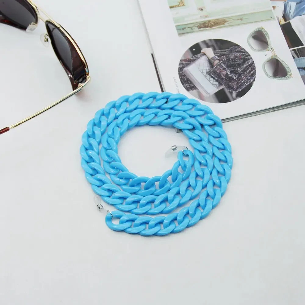 Fashion Acrylic Sunglass Chain