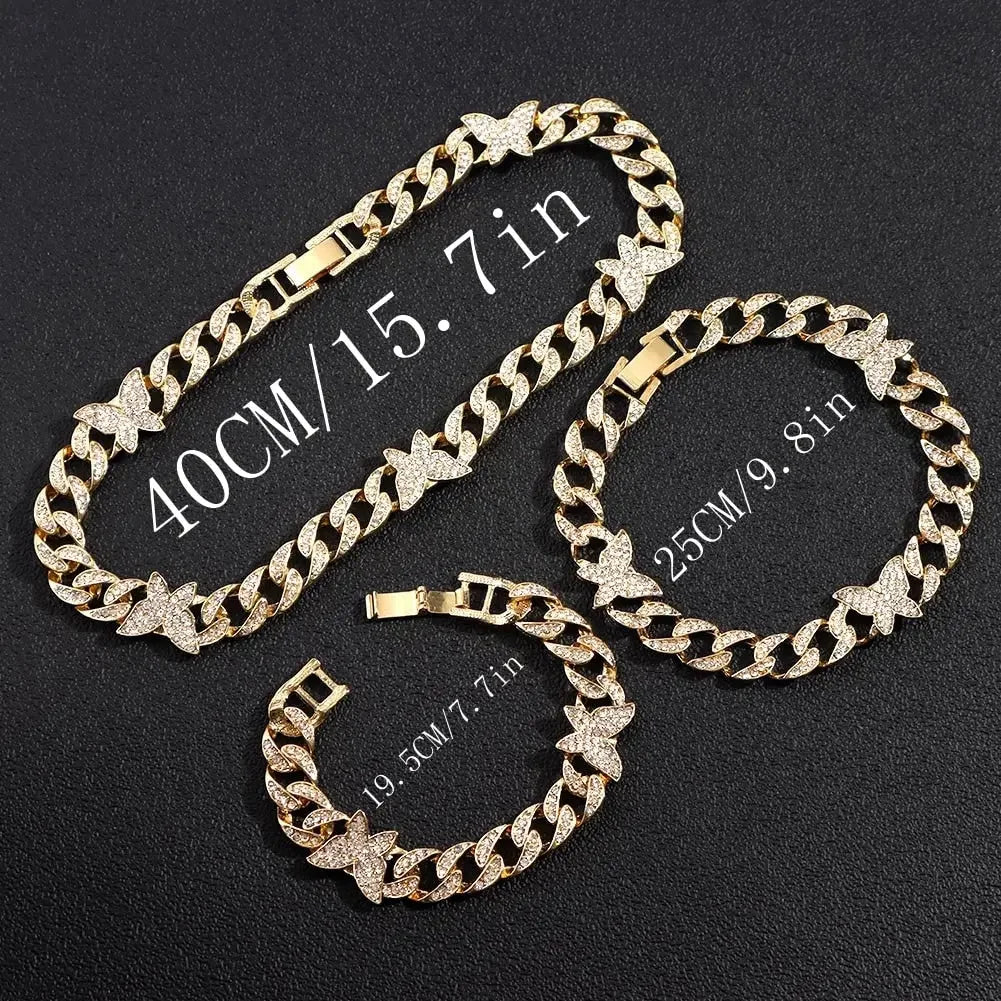 Iced Out Miami Link Choker Necklace