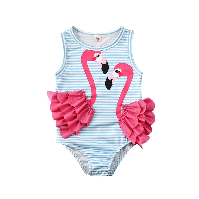 LUX BABY 0-4 years Flamingo Swimwear