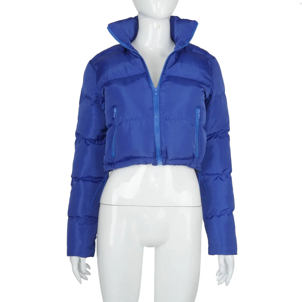 Essentials Down Filled Crop Puffer Jacket