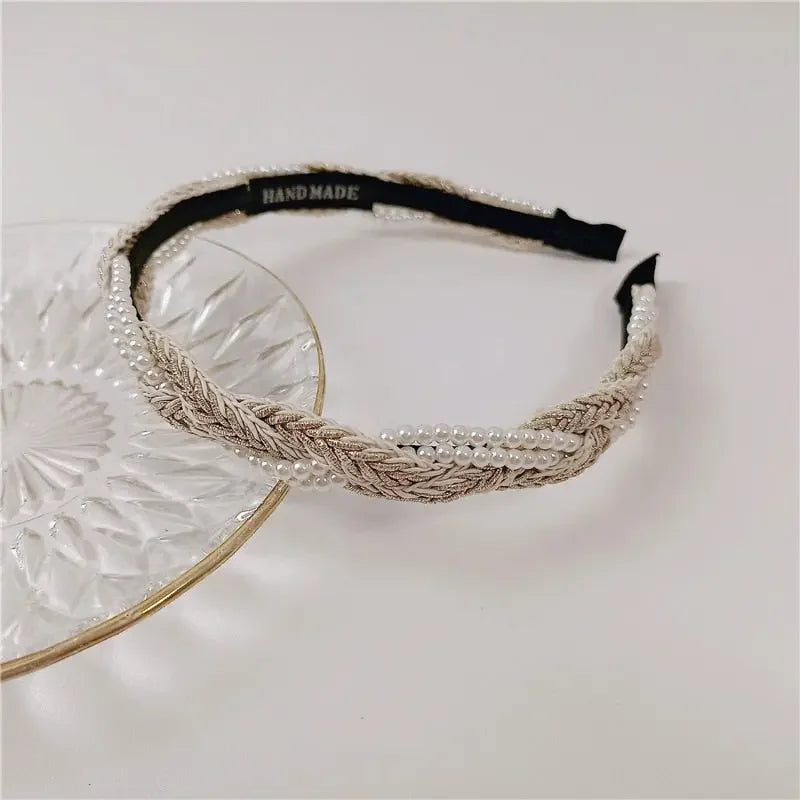 LUX Rhinestone Baroque Hairband