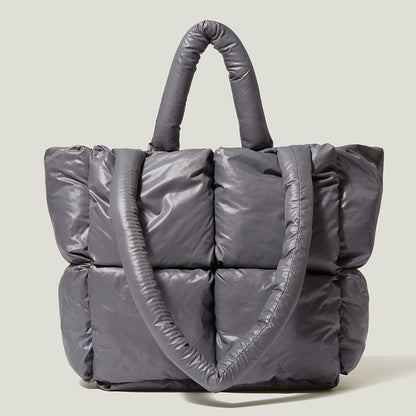 Large Tote Padded Handbag