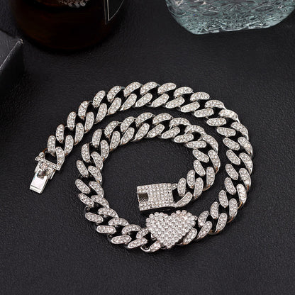 Iced Out Miami Link Choker Necklace