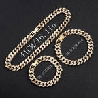 Iced Out Miami Link Choker Necklace