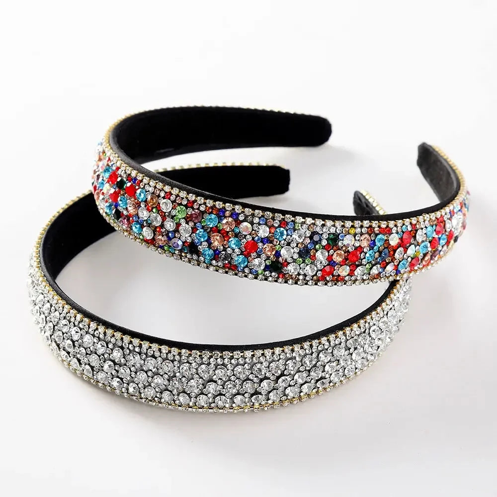 Crystal Headbands With Rhinestones