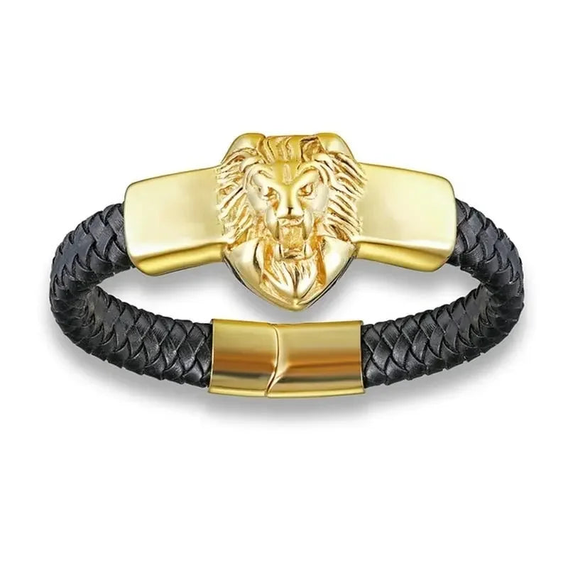Lion Link Chain Bracelet
