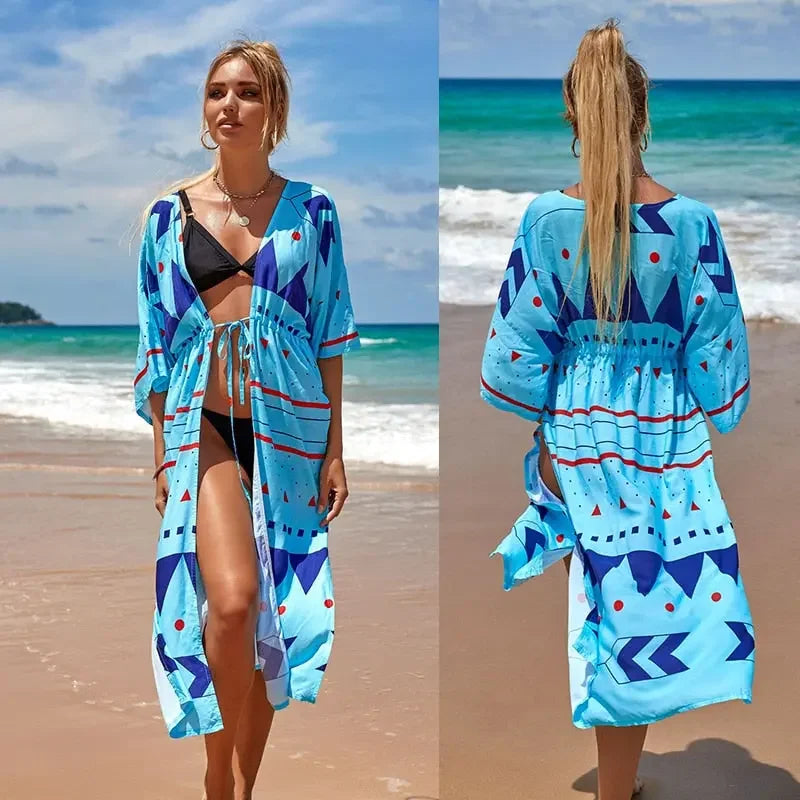 Gazelle Beach Dress Sarong - LUXLIFE BRANDS