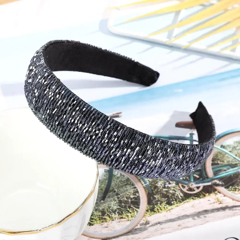 Crystal Headbands With Rhinestones