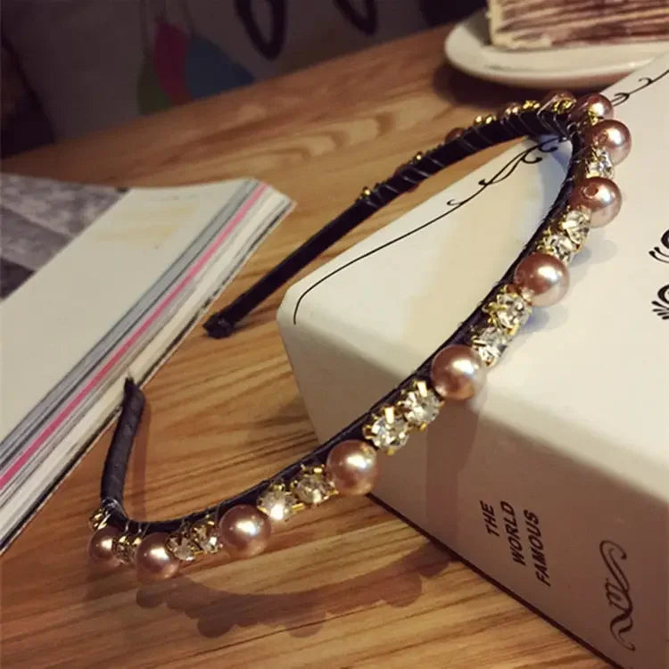 LUX Rhinestone Baroque Hairband