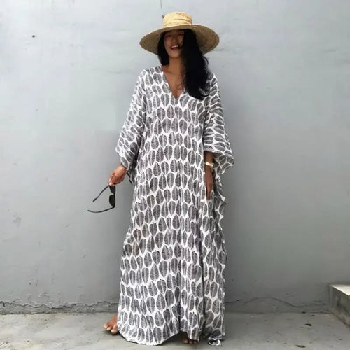 Boho Vibe Long Beach Tunic - LUXLIFE BRANDS