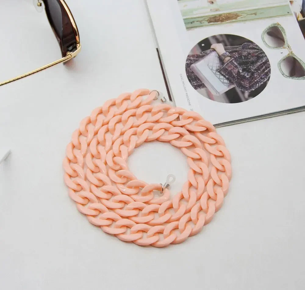 Fashion Acrylic Sunglass Chain