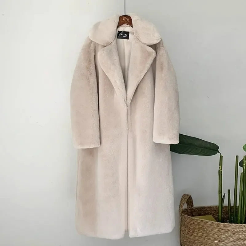 Winter Warm Faux Fur Coat