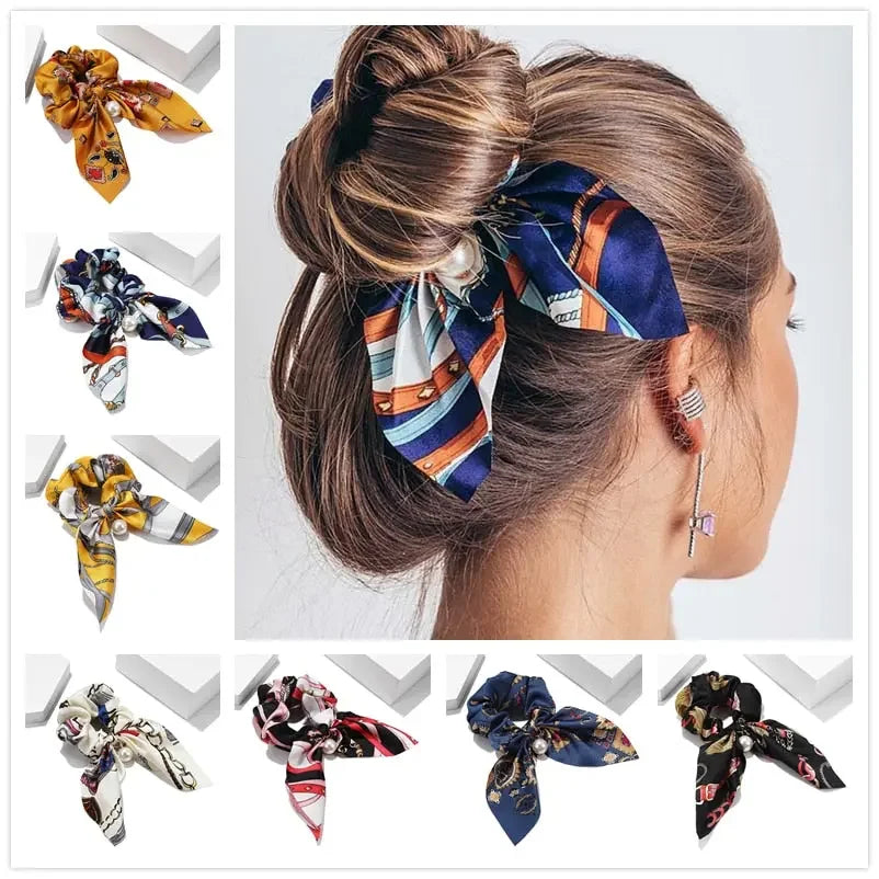 Chiffon Elastic Scrunchie