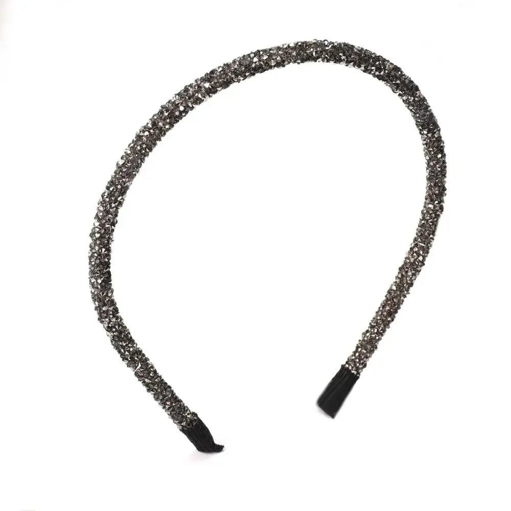 Slim Crystal Soft Headband