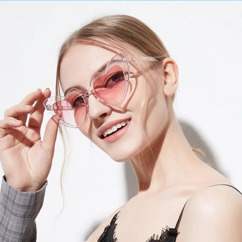 Luxury Heart Sunglasses UV400