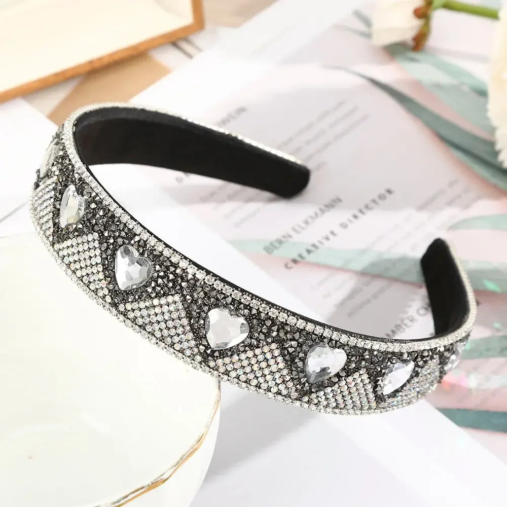 Crystal Headbands With Rhinestones
