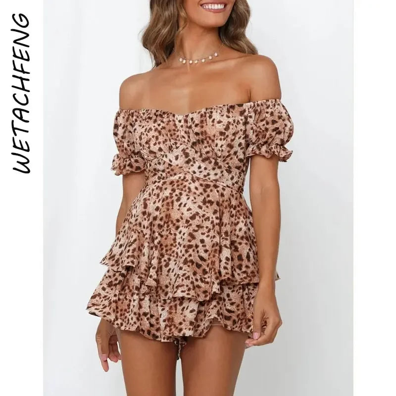 Summer Flirt Boho Romper - LUXLIFE BRANDS