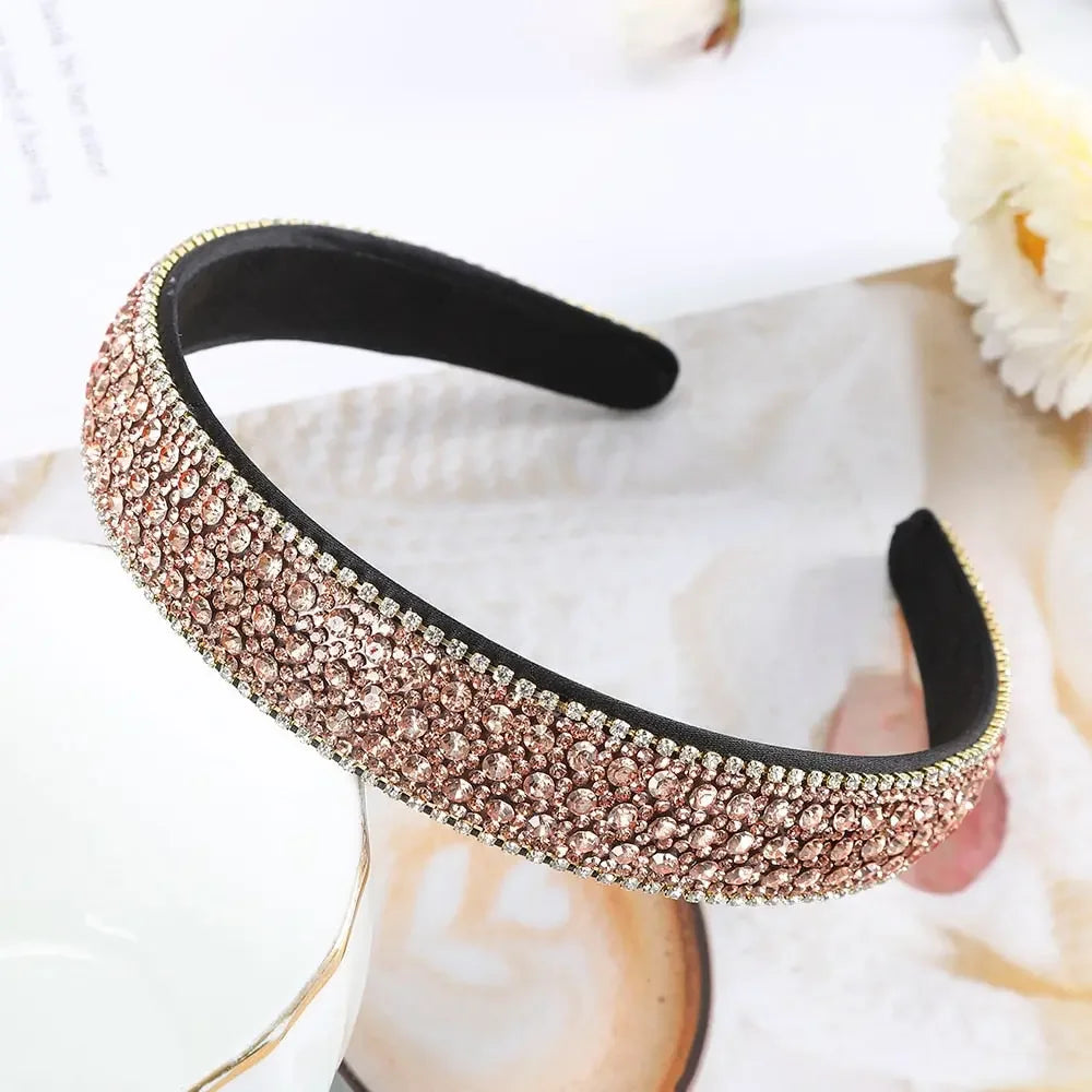 Crystal Headbands With Rhinestones
