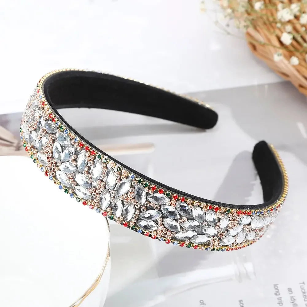 Crystal Headbands With Rhinestones