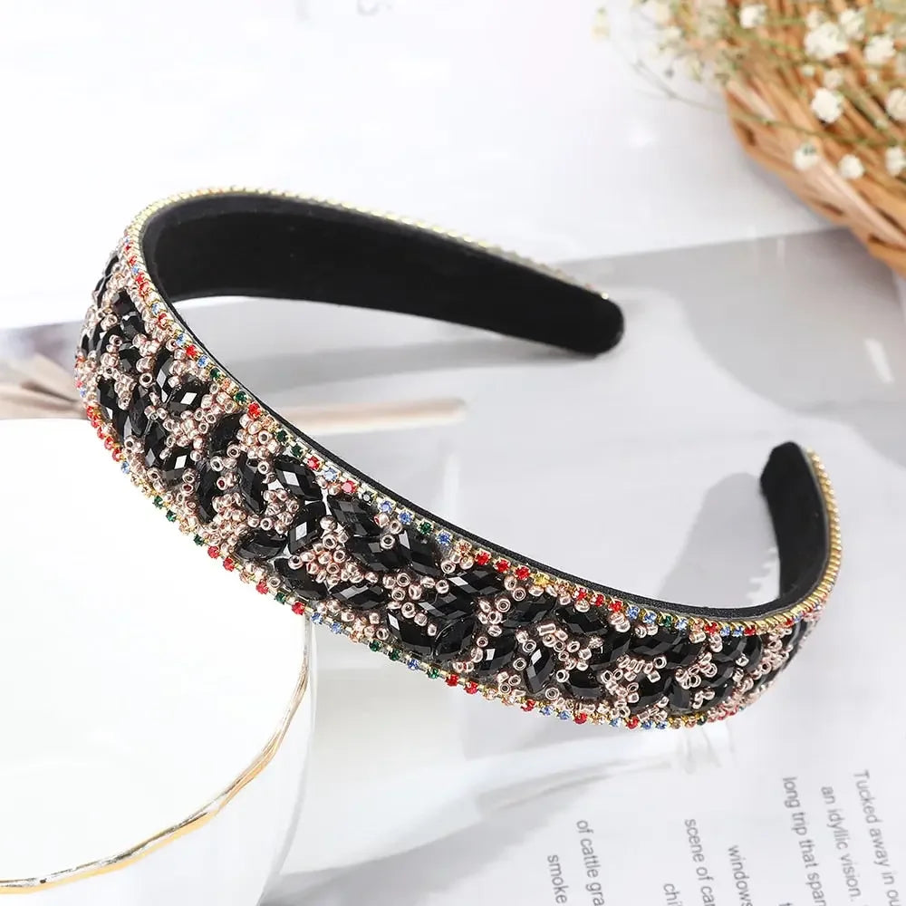 Crystal Headbands With Rhinestones