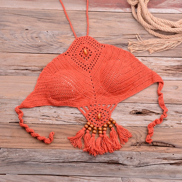 Handmade Boho Crochet Bikini